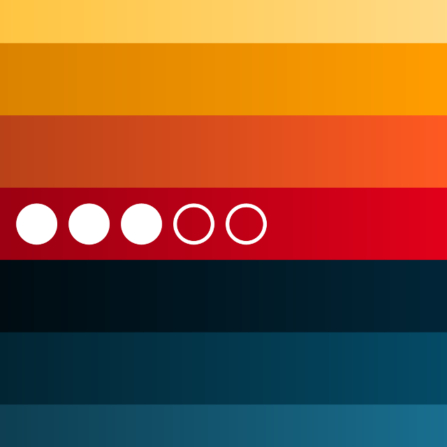Colorful background white circle four free wallpaper - medium preview image