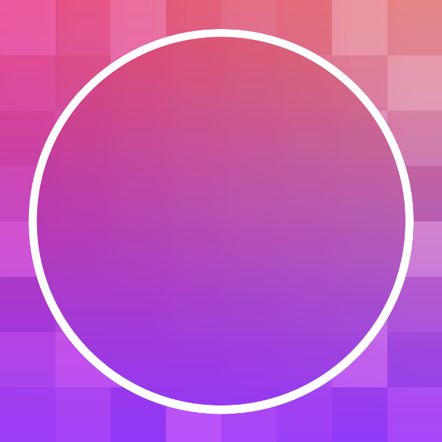 Circular frame pink purple background free wallpaper - medium preview image