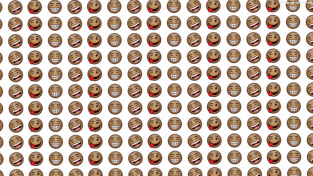 Faces expressions pattern colorful artwork free wallpaper - medium preview image