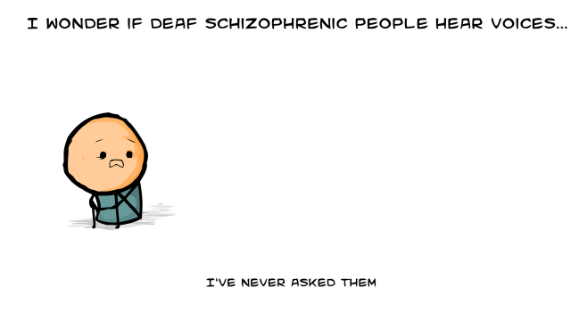 Sad man thought bubble dep free wallpaper - medium preview image