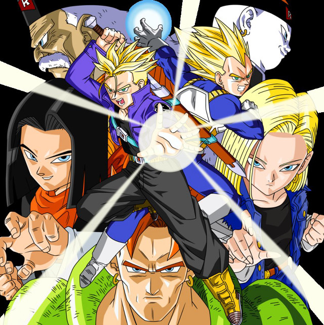 Anime characters pointing group camera free wallpaper - medium preview image