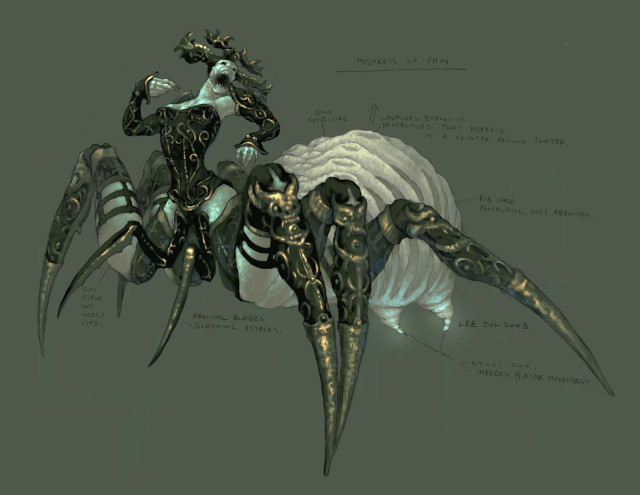 Spider human body arms legs free wallpaper - medium preview image