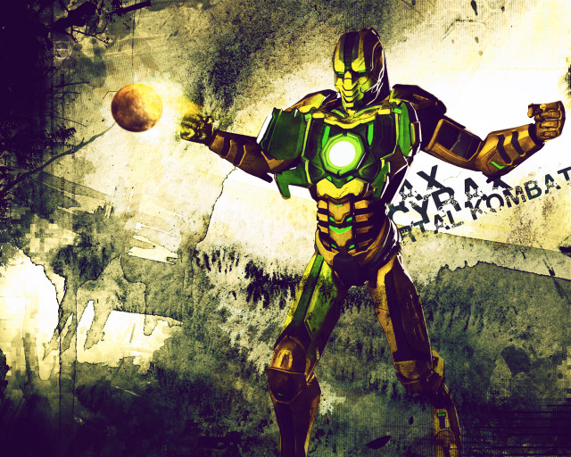 Man green yellow suit holding free wallpaper - medium preview image