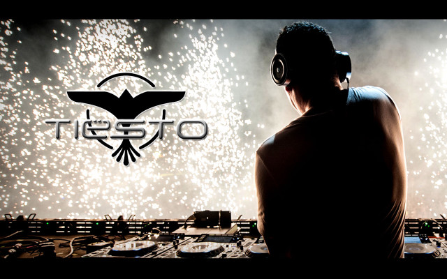Dj headphones stage fireworks tiesto free wallpaper - medium preview image