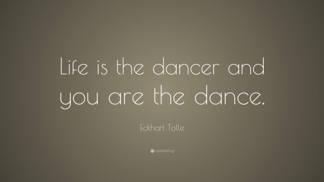 Dance quote brown background white free wallpaper - medium preview image