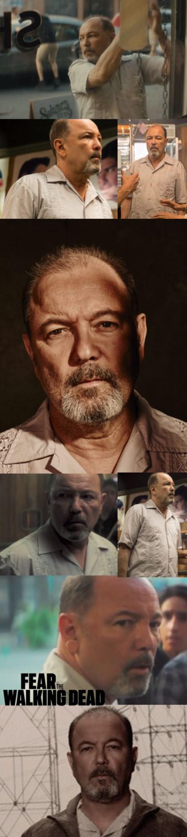 Bearded man collage caption image free wallpaper - medium preview image
