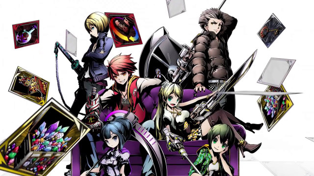 Anime characters swords flying pictures free wallpaper - medium preview image