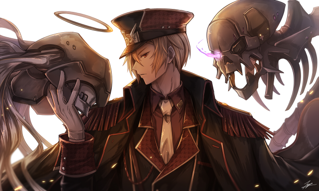 Man top hat coat gun #3 free wallpaper - medium preview image