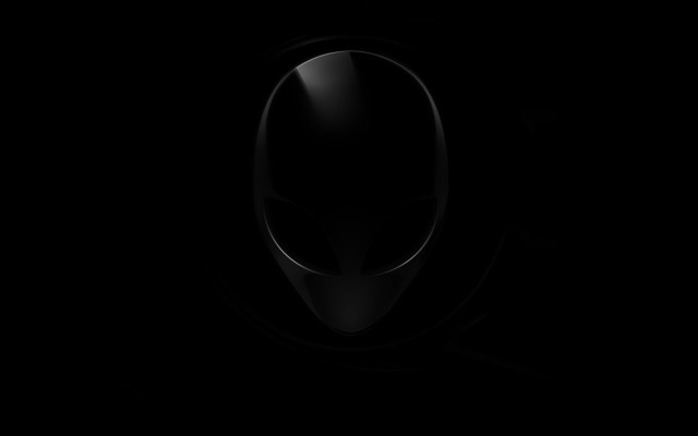 Black background black oval white free wallpaper - medium preview image