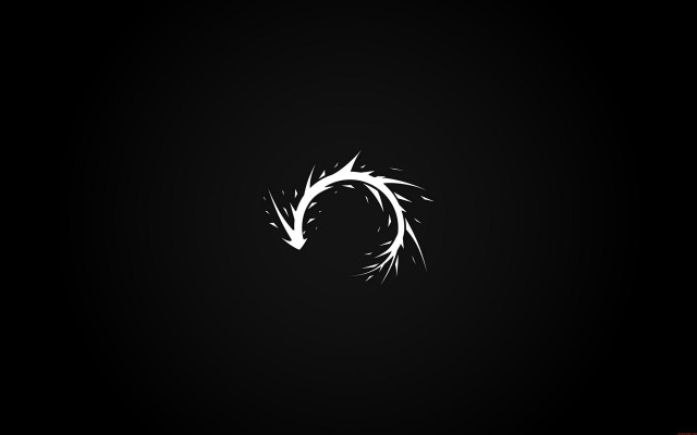Circular object black white photo free wallpaper - medium preview image