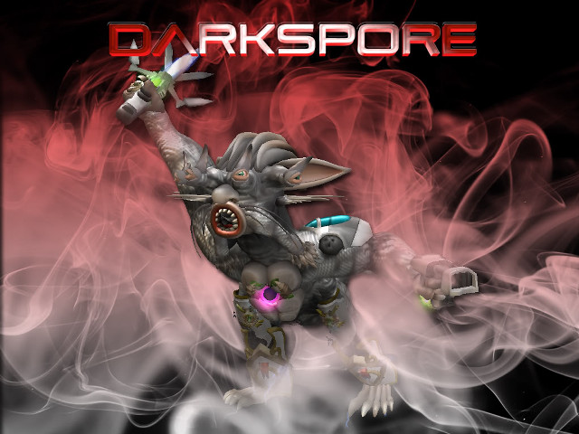 Creature sword smoke digital painting free wallpaper - medium preview image