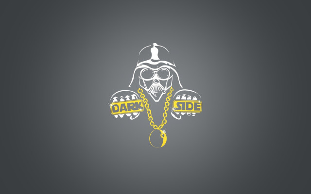 Dark side logo chain helmet #3 free wallpaper - medium preview image