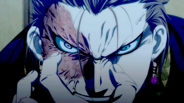 Man blue eyes creepy look #2 free wallpaper - medium preview image