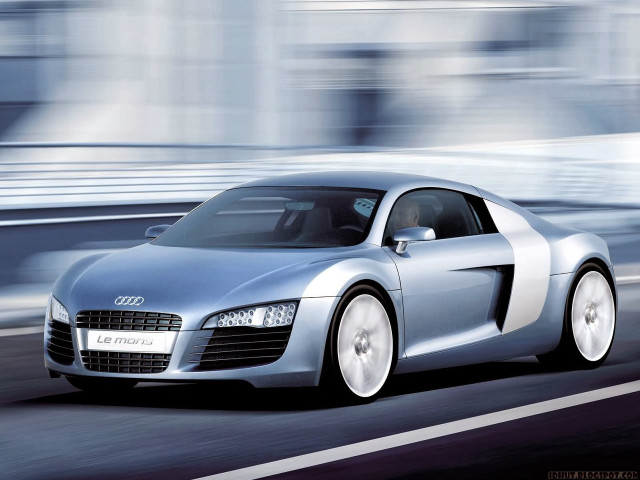 Silver car driving street bridge #2 free wallpaper - medium preview image