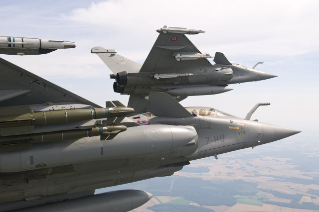 Fighter jet flying sky background #7 free wallpaper - medium preview image