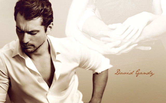 Man white shirt hands hips free wallpaper - medium preview image