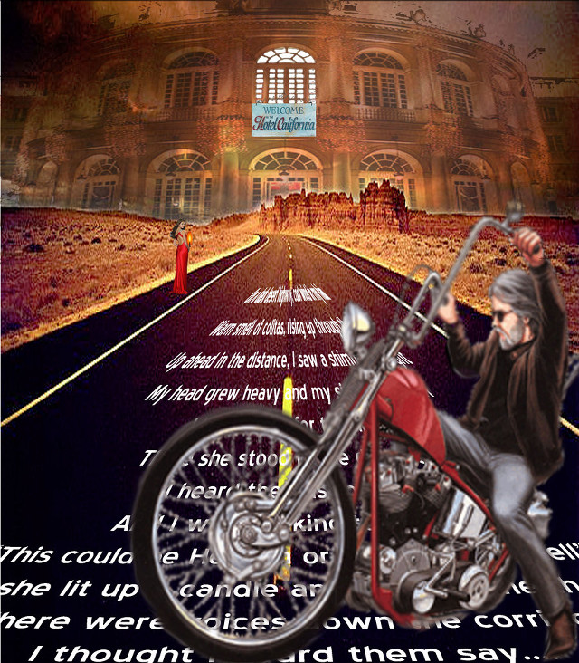 Man motorcycle road words ride free wallpaper - medium preview image