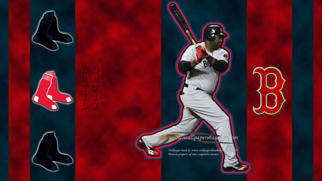 Baseball player bat red blue free wallpaper - medium preview image