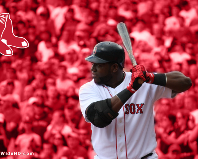 Man baseball bat crowd red free wallpaper - medium preview image