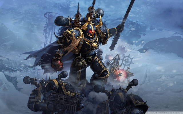 Warhammer sword gun battle collection free wallpaper - medium preview image
