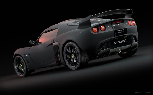 Black sports car red light free wallpaper - medium preview image