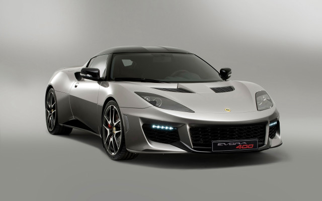 Silver sports car black hood #3 free wallpaper - medium preview image