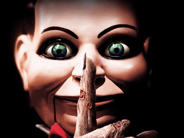 Creepy man wood hand mouth free wallpaper - medium preview image