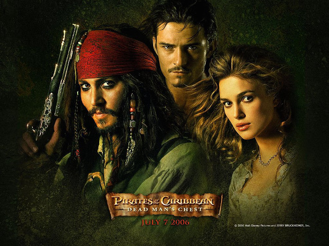 Pirates caribbean movie poster woman free wallpaper - medium preview image