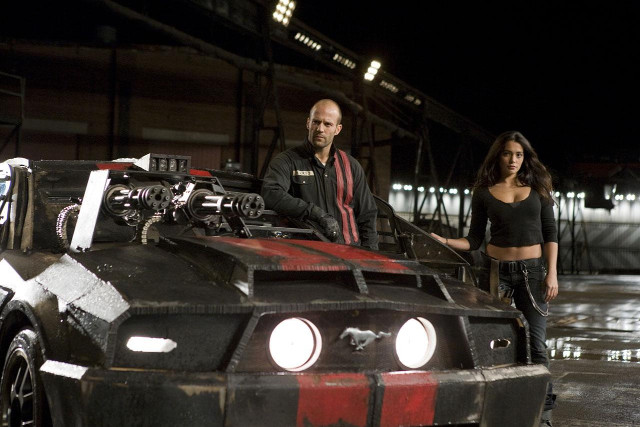 Man woman garage car black free wallpaper - medium preview image