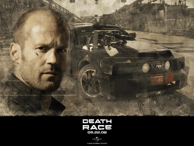 Man standing car movie poster free wallpaper - medium preview image