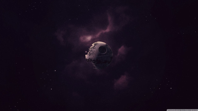 Spaceship floating in the sky free wallpaper - medium preview image