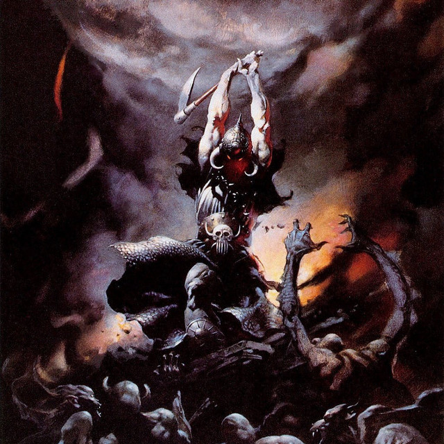 Demon horse blood astronaut constellation free wallpaper - medium preview image