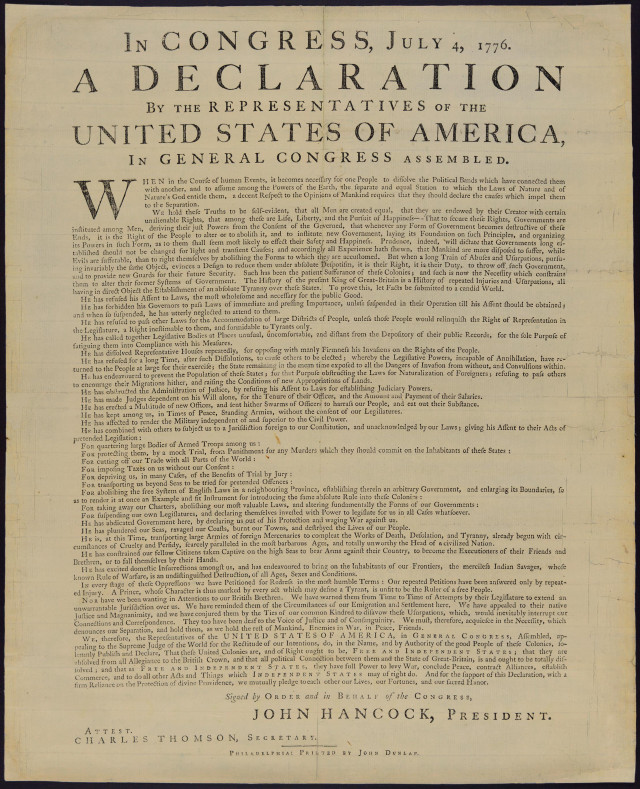 Declaration of the united states free wallpaper - medium preview image