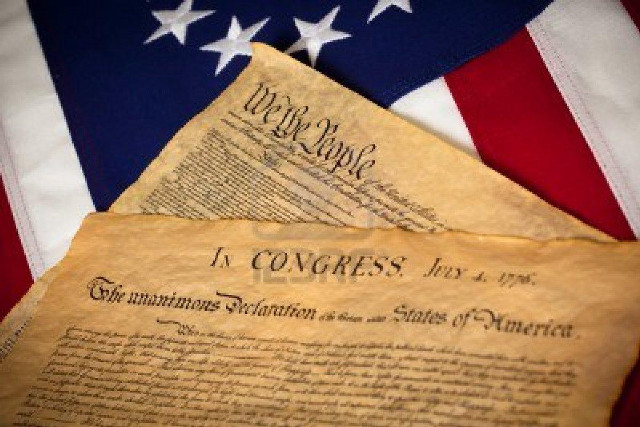 Old papers us flag declaration free wallpaper - medium preview image