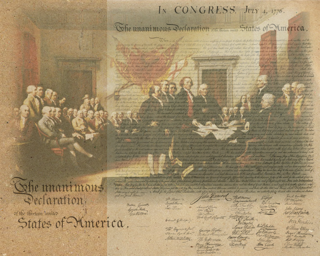 Declaration of declaration america matte free wallpaper - medium preview image