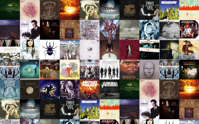 Collage books person middle image free wallpaper - medium preview image
