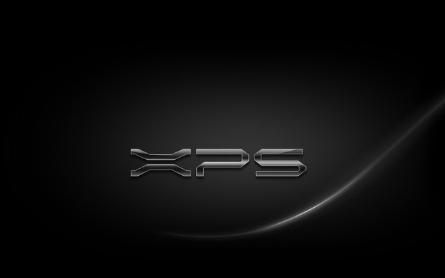 Black background xpps silver logo free wallpaper - medium preview image