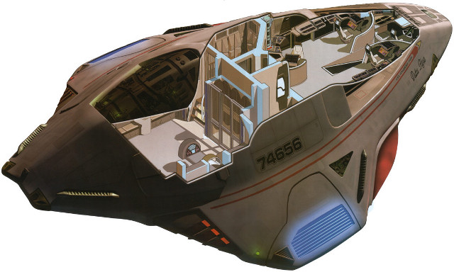 Futuristic vehicle large engine compartment free wallpaper - medium preview image