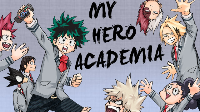 My hero academy group cartoon free wallpaper - medium preview image