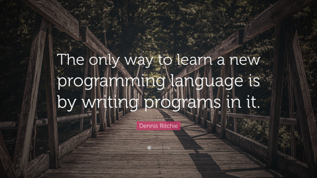 Bridge quote learning programming language free wallpaper - medium preview image