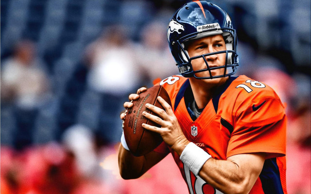Man orange jersey football helmet free wallpaper - medium preview image