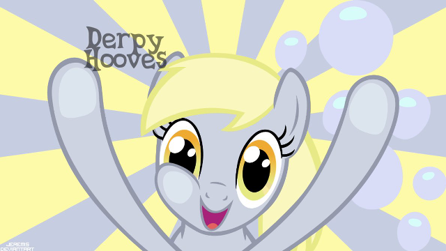 Cartoon pony bubbles eyes name free wallpaper - medium preview image