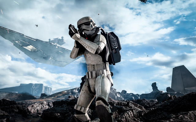 Star wars character gun backpack free wallpaper - medium preview image