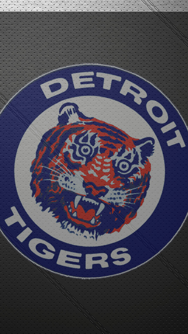 Detroit tigers logo blue circle free wallpaper - medium preview image