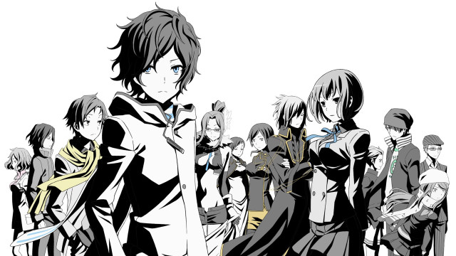 Anime characters group white background #8 free wallpaper - medium preview image