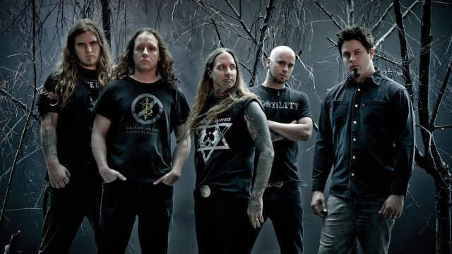 Group men trees arms crossed free wallpaper - medium preview image