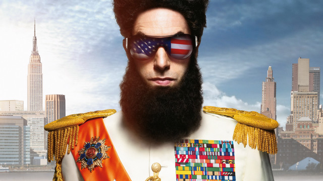 Bearded man sunglasses uniform city free wallpaper - medium preview image
