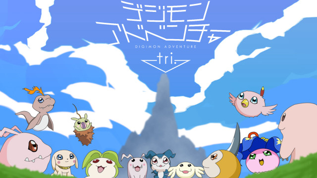 Cartoon characters field sky clouds free wallpaper - medium preview image