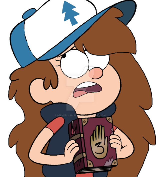 Cartoon girl hat book surprised free wallpaper - medium preview image