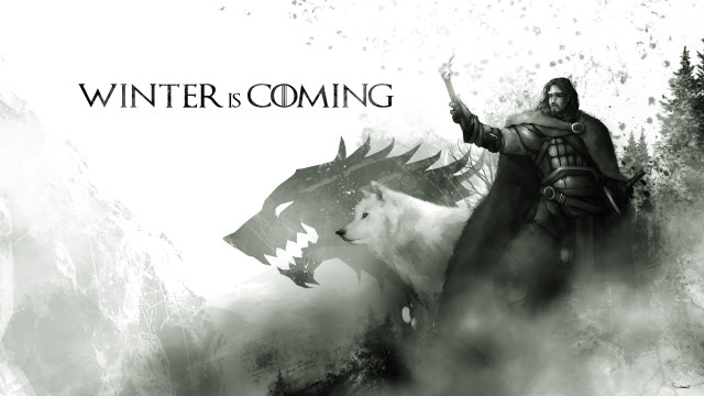 Man horse wolf forest banner #2 free wallpaper - medium preview image
